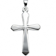 Picture of 14K White Gold Cross Pendant