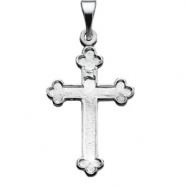 Picture of 14K White Gold Cross Pendant