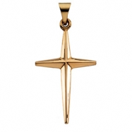 Picture of 14K Yellow Gold Cross Pendant