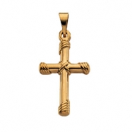 Picture of 14K Yellow Gold Cross Pendant