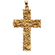 Picture of 14K Yellow Gold Cross Pendant