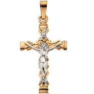 Picture of 14K Yellow Gold Crucifix Pendant