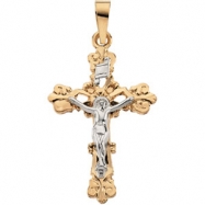 Picture of 14K Yellow Gold Crucifix Pendant