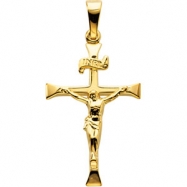 Picture of 14K Yellow Gold Crucifix Pendant
