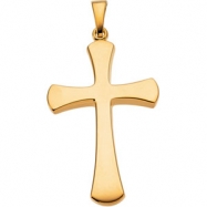 Picture of 14K Yellow 28.5X19.0 Cross Pendant