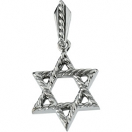 Picture of 14K Yellow Gold Star Of David Pendant