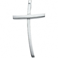 Picture of 14K White Gold Cross Pendant