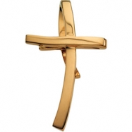Picture of 14K Yellow Gold Cross Pendant