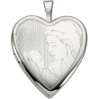 Sterling Silver Child And Mother Locket