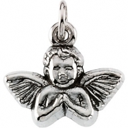 Picture of 14K Yellow Gold Baby Angel Pendant