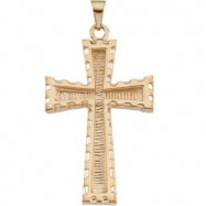 Picture of 14K Yellow Gold Cross Pendant