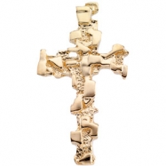 Picture of 14K Yellow Gold Cross Pendant