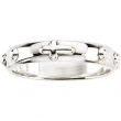 Sterling Silver Rosary Ring