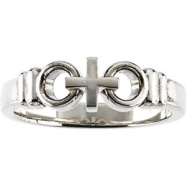 Picture of Sterling Silver Ladies Joined By Christ Ring
