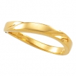 14K Yellow Gold Stackable Metal Fashion Ring