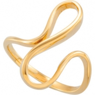 Picture of 14K Yellow Gold Metal Fashion Ring
