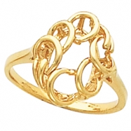 Picture of 14K Yellow Gold Metal Fashion Ring