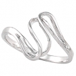 14K White Gold Metal Fashion Ring