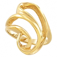 Picture of 14K Yellow Gold Metal Fashion Ring