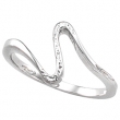 14K White Gold Metal Fashion Ring
