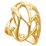 Picture of 14K Yellow Gold Metal Fashion Ring