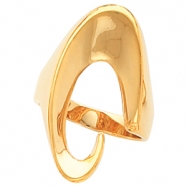 Picture of 14K White Gold Metal Fashion Ring