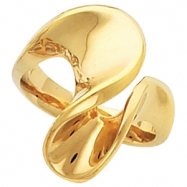Picture of 14K Yellow Gold Metal Fashion Ring