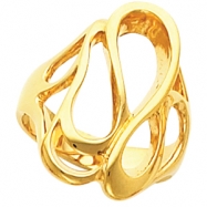 Picture of 14K Yellow Gold Metal Fashion Ring