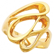 Picture of 14K Yellow Gold Metal Fashion Ring