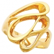 14K Yellow Gold Metal Fashion Ring