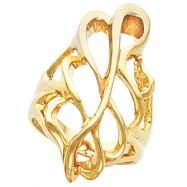 Picture of 14K Yellow Gold Metal Fashion Ring