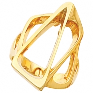 Picture of 14K Yellow Gold Metal Fashion Ring