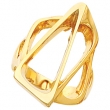 14K Yellow Gold Metal Fashion Ring