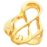 Picture of 14K Yellow Gold Metal Fashion Ring