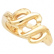 Picture of 14K White Gold Metal Fashion Ring