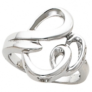 Picture of 14K Yellow Gold Metal Fashion Ring