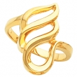 14K Yellow Gold Metal Fashion Ring