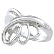 14K White Gold Metal Fashion Ring