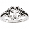 Sterling Silver Cross Ring