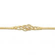14K Yellow Gold 7 "" Length Diamond Bracelet
