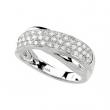 14K White Gold Diamond Ring