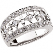 Picture of 14K White Gold Diamond Ring