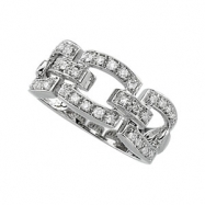 Picture of 14K White Gold Diamond Fashion Ring