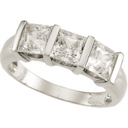 Picture of Sterling Silver Cubic Zirconia Ring