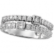 14K White Gold Diamond Ring