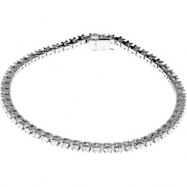 Picture of 14K Yellow Gold 7 1 4 Inch Diamond Tennis Bracelet