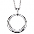 Sterling Silver Diamond Necklace
