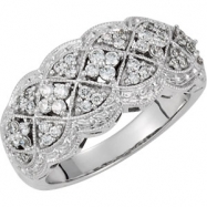 Picture of 14K White Gold Diamond Ring