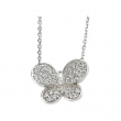 Sterling Silver Cubic Zirconia Necklace