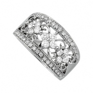 Picture of 14K White Gold Diamond Ring
